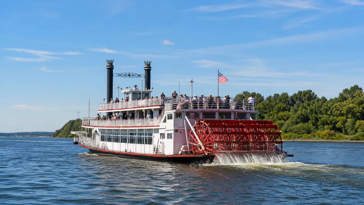 Boat Tours waterway guide illustration